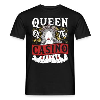 Jackpot Gambling Casino Theme Party - Männer T-Shirt - Schwarz - Vorne - AI Model Male 178 light (178cm)