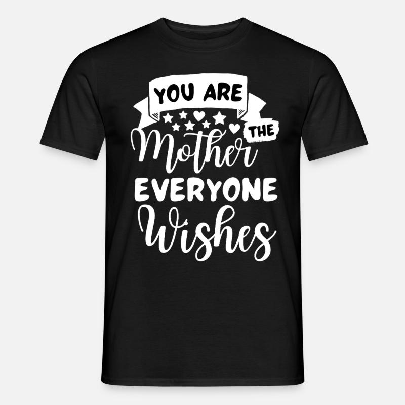 Beste Mama Spruch Mutter Sprüche - Männer T-Shirt - Schwarz