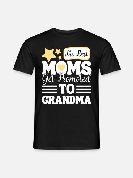Funny Saying Grandma Promotion - Men's T-Shirt - black