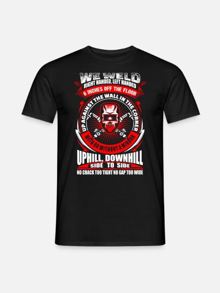 We Weld - Welder - EN - Men's T-Shirt - black