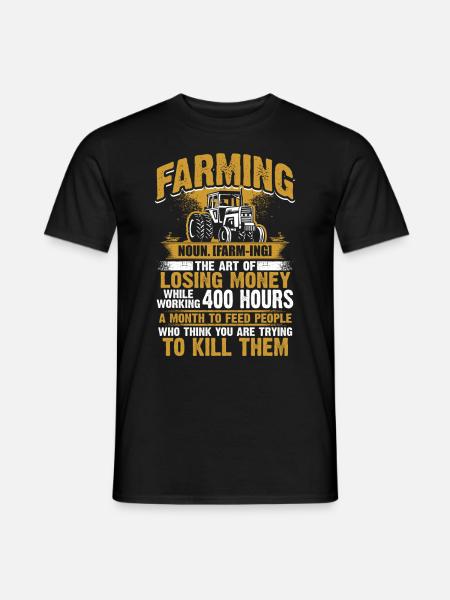 Farming - Farmer - T-shirt homme - noir