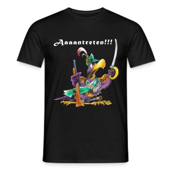 Schützenadler - Männer T-Shirt - Schwarz - Vorne - AI Model Male 178 light (178cm)