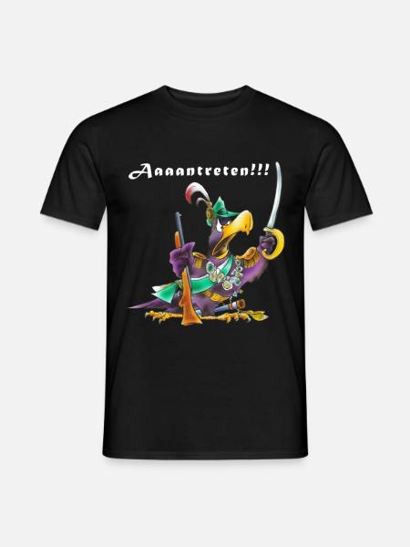 Schützenadler - Männer T-Shirt - Schwarz