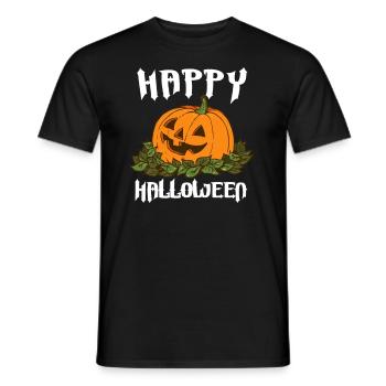 Joyeux halloween - T-shirt homme - noir - Devant - AI Model Male 178 light (178cm)