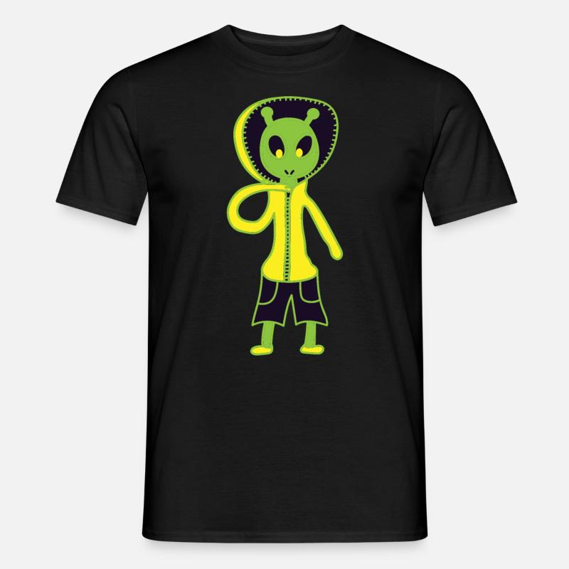 Alien - Männer T-Shirt - Schwarz
