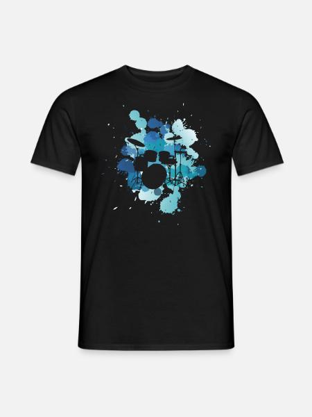 Drums - Men's T-Shirt - black