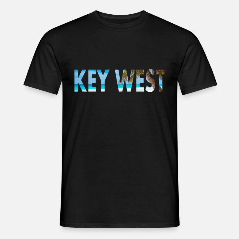 Key West - Männer T-Shirt - Schwarz