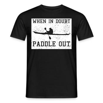 kayak - T-shirt homme - noir - Devant - AI Model Male 178 light (178cm)