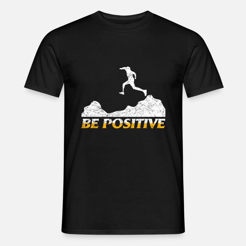 Jambe de prothèse de coureur - T-shirt homme - noir