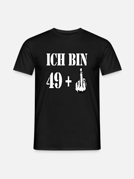 I AM 49 GIFT - Men's T-Shirt - black