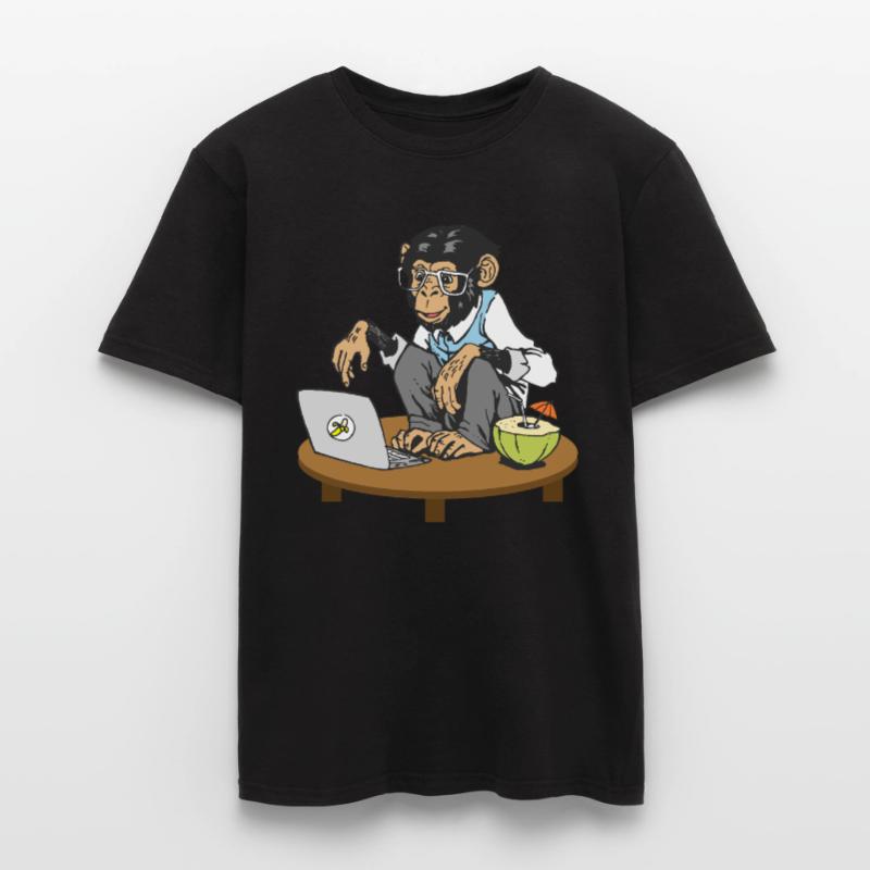 Singe de code singe T-shirt homme