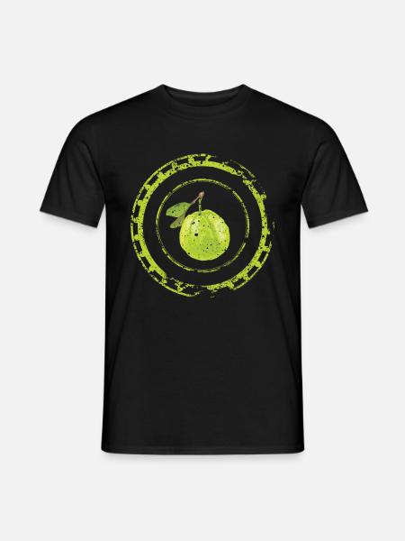 Guava fruit art gift - Men's T-Shirt - black