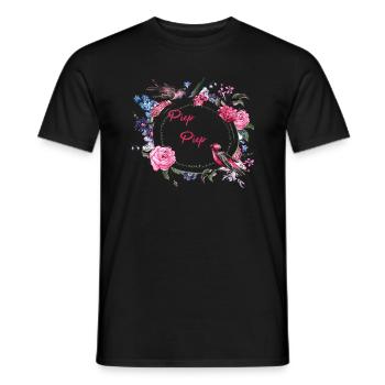Vögel Kücken Piep Piep Geschenkidee - Männer T-Shirt - Schwarz - Vorne - AI Model Male 178 light (178cm)