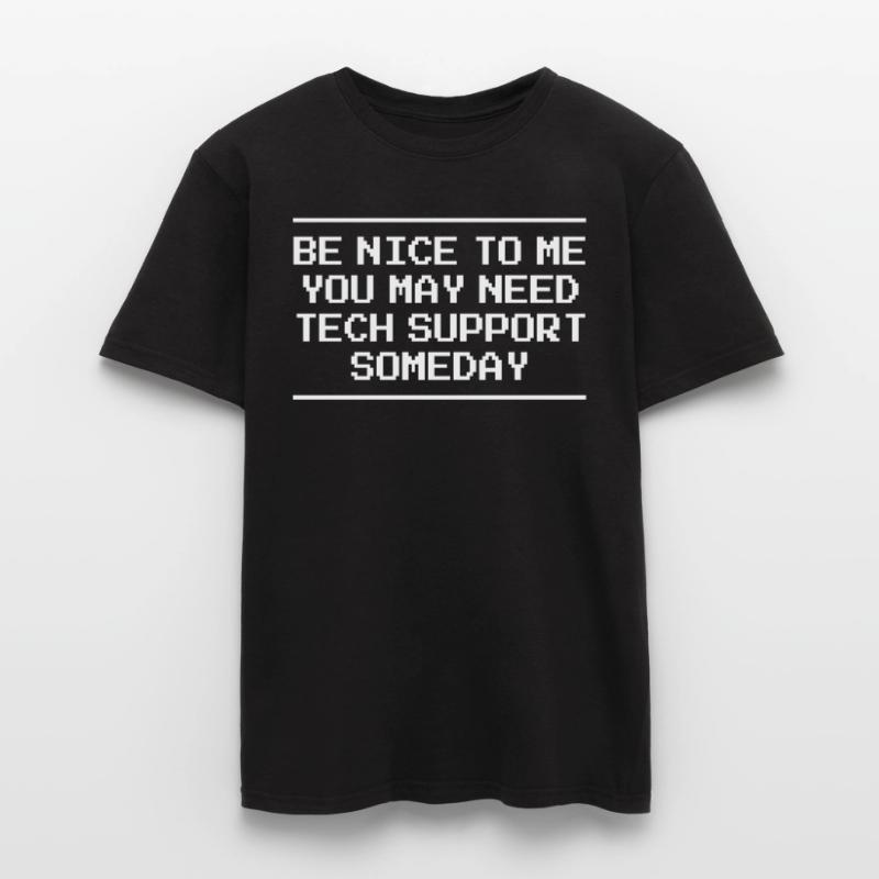 Tech Support Computer Science Computer IT Technology Men's T-Shirt