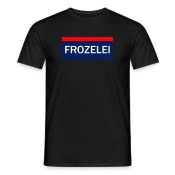 FROZELEI ÖSTERREICH POLIZEI WIEN OIDA ACAB 1312 - Männer T-Shirt - Schwarz - Vorne - AI Model Male 178 light (178cm)