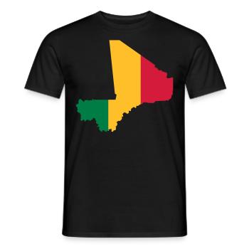 mali - Männer T-Shirt - Schwarz - Vorne - AI Model Male 178 light (178cm)