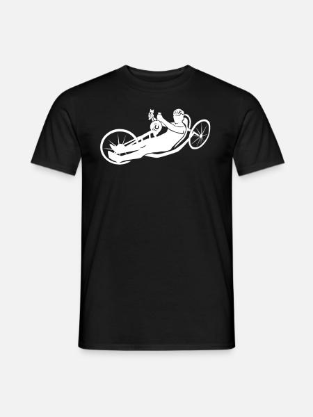 Rolstoel Handbike Wiel Rolstoel Sport Geschenk - Heren T-shirt - zwart