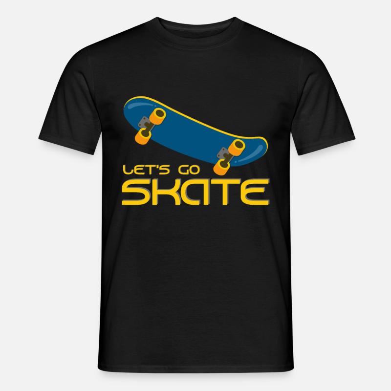 Skateboarder - Männer T-Shirt - Schwarz