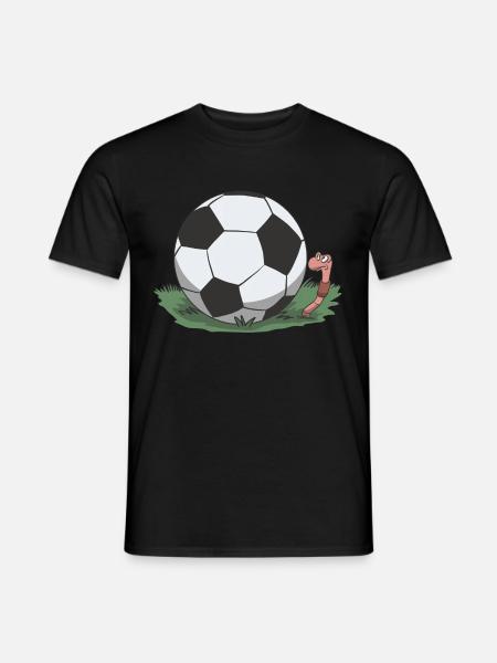 Fußball Geschenk Idee - Männer T-Shirt - Schwarz