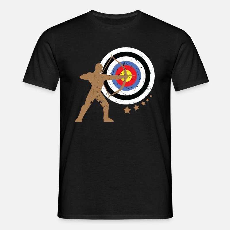 ARCHERY 3D ARCHERY TARGET - Men's T-Shirt - black