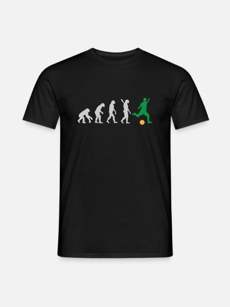 EVOLUTION FOOTBALL SOCCER EVOLUTION - Men's T-Shirt - black