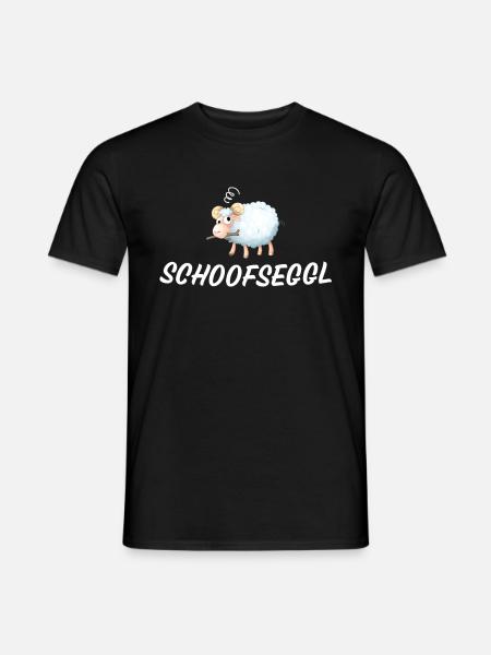 Schoofseggl shchwäbisches Design Schwaben Motiv - Männer T-Shirt - Schwarz