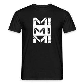 Mimimi - Männer T-Shirt - Schwarz - Vorne - AI Model Male 178 light (178cm)