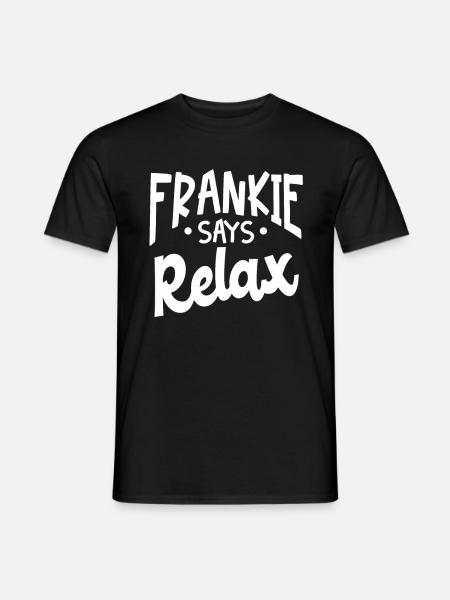 Frankie Says Relax - Men's T-Shirt - black