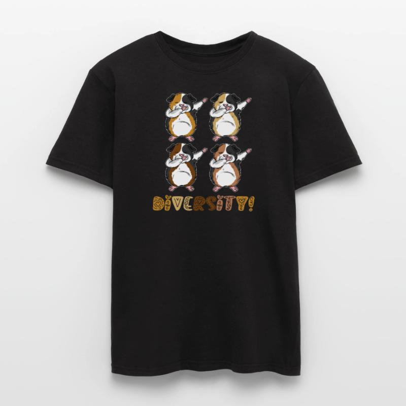 Dabbing Dab Dance Cochon d'Inde Hamster Gift T-shirt homme