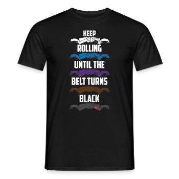 Judo Jiu Jitsu Geburtstag Weihnachten Geschenk - Männer T-Shirt - Schwarz - Vorne - AI Model Male 178 light (178cm)