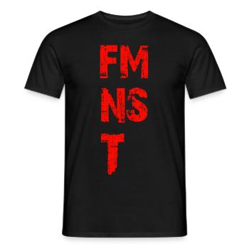 FEMINIST - Men's T-Shirt - black - Front - AI Model Male 178 light (178cm)