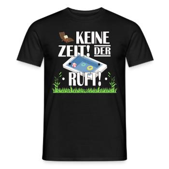 Keine Zeit! Der Pool ruft! T-Shirt Design - Männer T-Shirt - Schwarz - Vorne - AI Model Male 178 light (178cm)