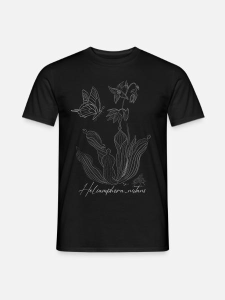 Heliamphora nutans (Sumpfkrug) - Männer T-Shirt - Schwarz