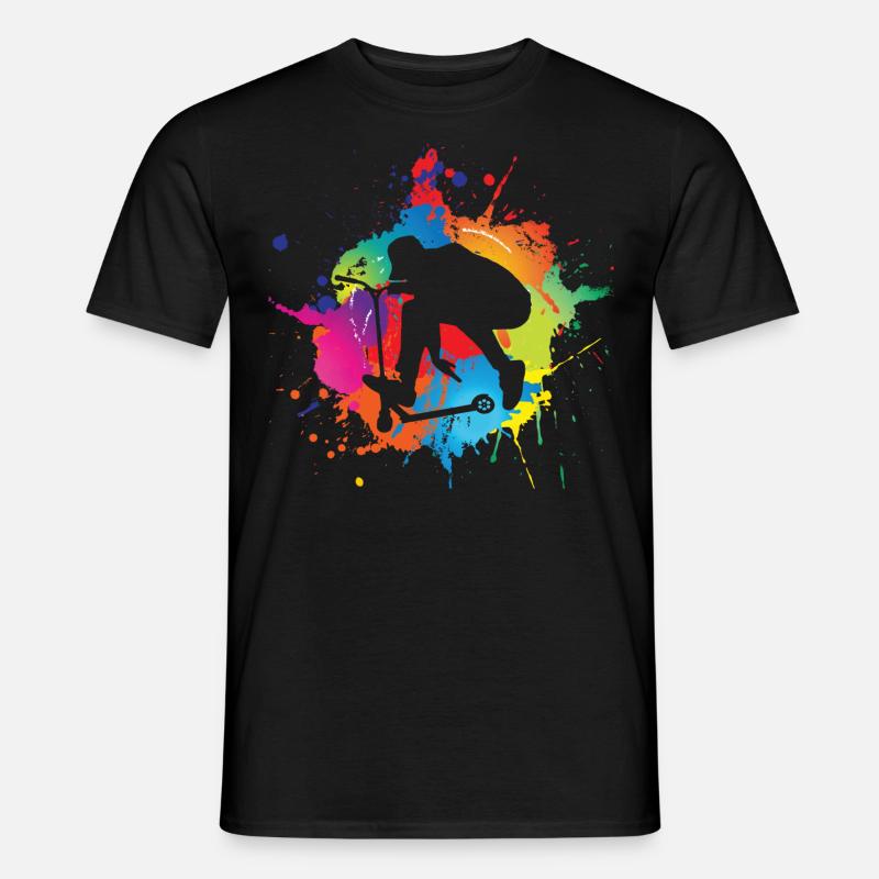 Scooter - Männer T-Shirt - Schwarz