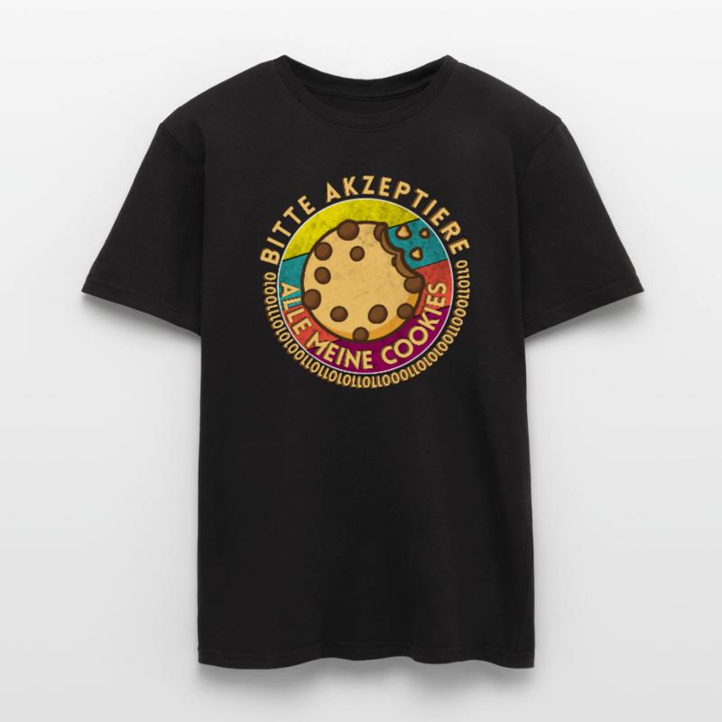 Retro Informatiker Coding Admin Sprüche Männer T-Shirt