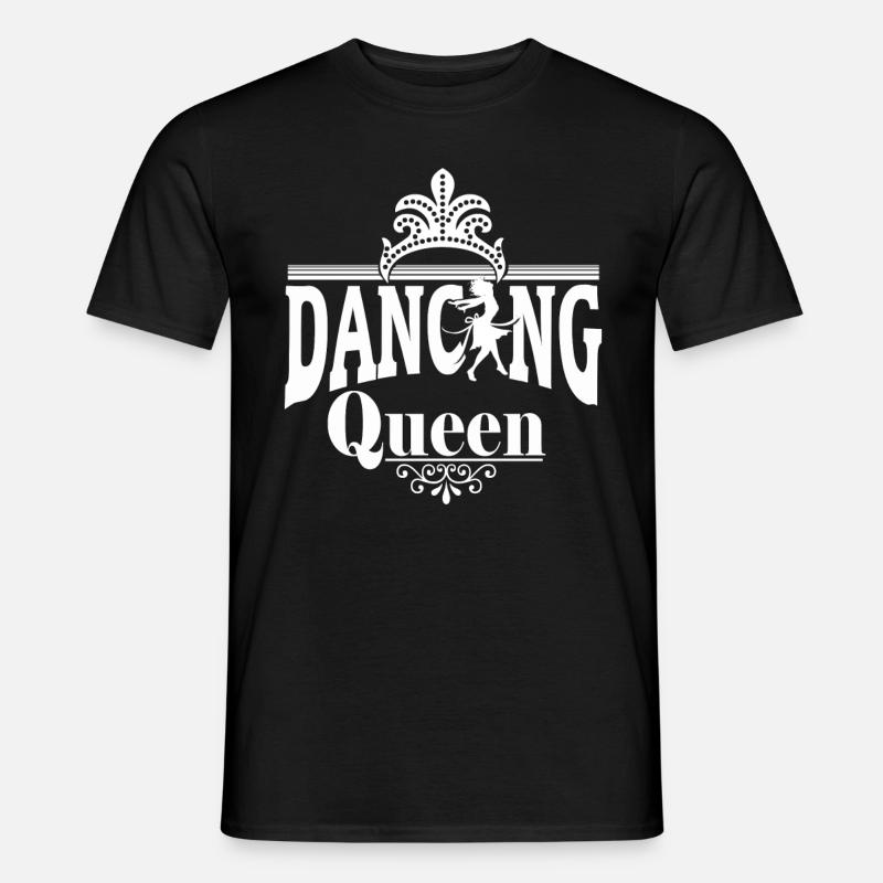 Crown Dancing Dancing Queen avec Dancer - T-shirt homme - noir