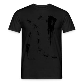 Magic Ant´s - Männer T-Shirt - Schwarz - Vorne - AI Model Male 178 light (178cm)
