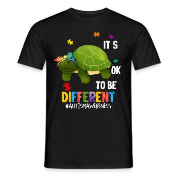 Autisme Cadeau Autiste Asperger TDAH Autisme - T-shirt homme - noir - Devant - AI Model Male 178 light (178cm)