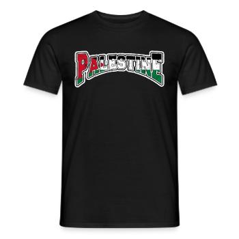 Palestine Gift Free Palestine Gaza Strip - Men's T-Shirt - black - Front - AI Model Male 178 light (178cm)