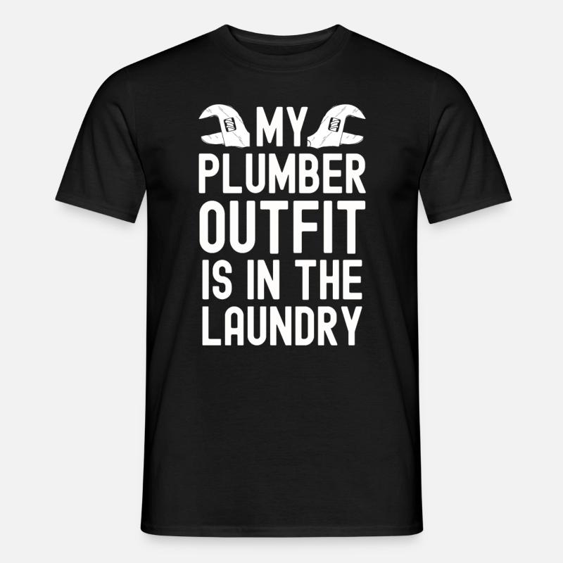 Klempner - Männer T-Shirt - Schwarz