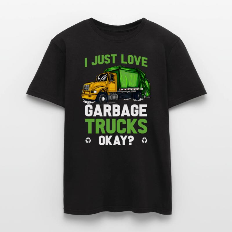 Müllmann Geschenk Müll Müllabfuhr Abfall Beruf Männer T-Shirt