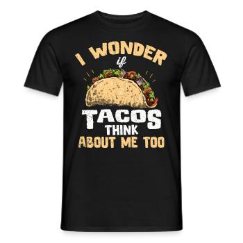 Taco Tuesday Torero Salsa Latino Mexikanisch Nacho - Männer T-Shirt - Schwarz - Vorne - AI Model Male 178 light (178cm)