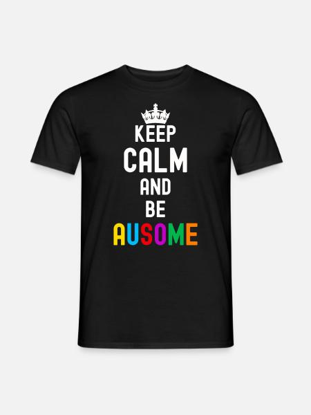Autism - Men's T-Shirt - black