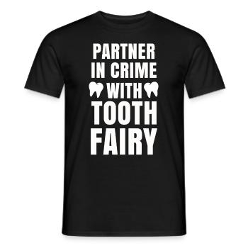 Dentiste Dentifrice Brosse à dents Kiefer Doc Dentiste - T-shirt homme - noir - Devant - AI Model Male 178 light (178cm)
