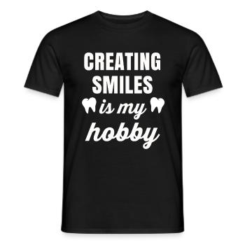 Dentiste Cadeau Dentiste Dentiste Dentaire Dents - T-shirt homme - noir - Devant - AI Model Male 178 light (178cm)