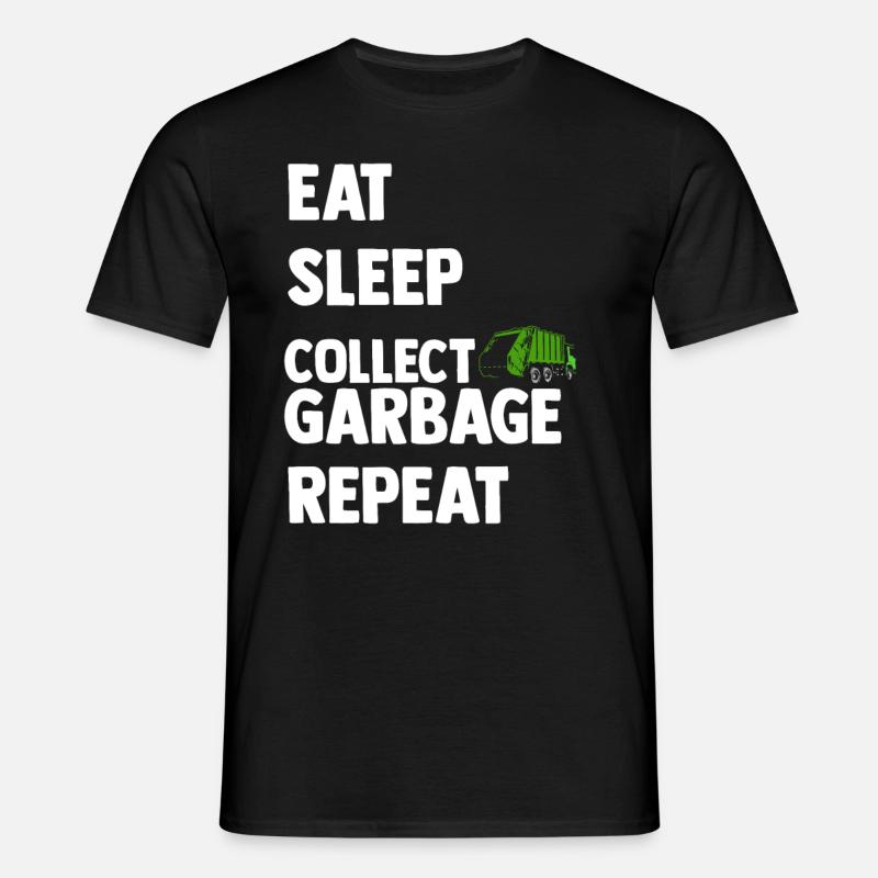 Müllmann Tshirt - T-shirt Homme - noir