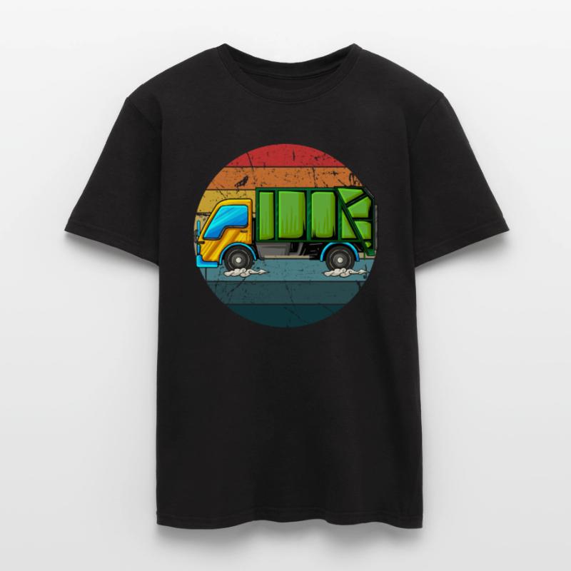 Müllmann Geschenk Müll Müllabfuhr Abfall Beruf Männer T-Shirt