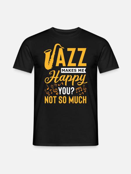 Jazz - Men's T-Shirt - black
