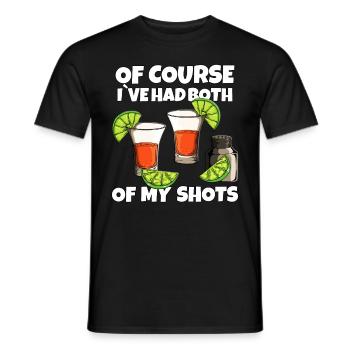 Tequila Spruch Trinker trinken Alkohol Fan - Männer T-Shirt - Schwarz - Vorne - AI Model Male 178 light (178cm)