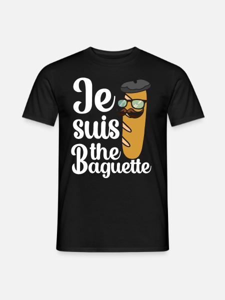 France - Men's T-Shirt - black